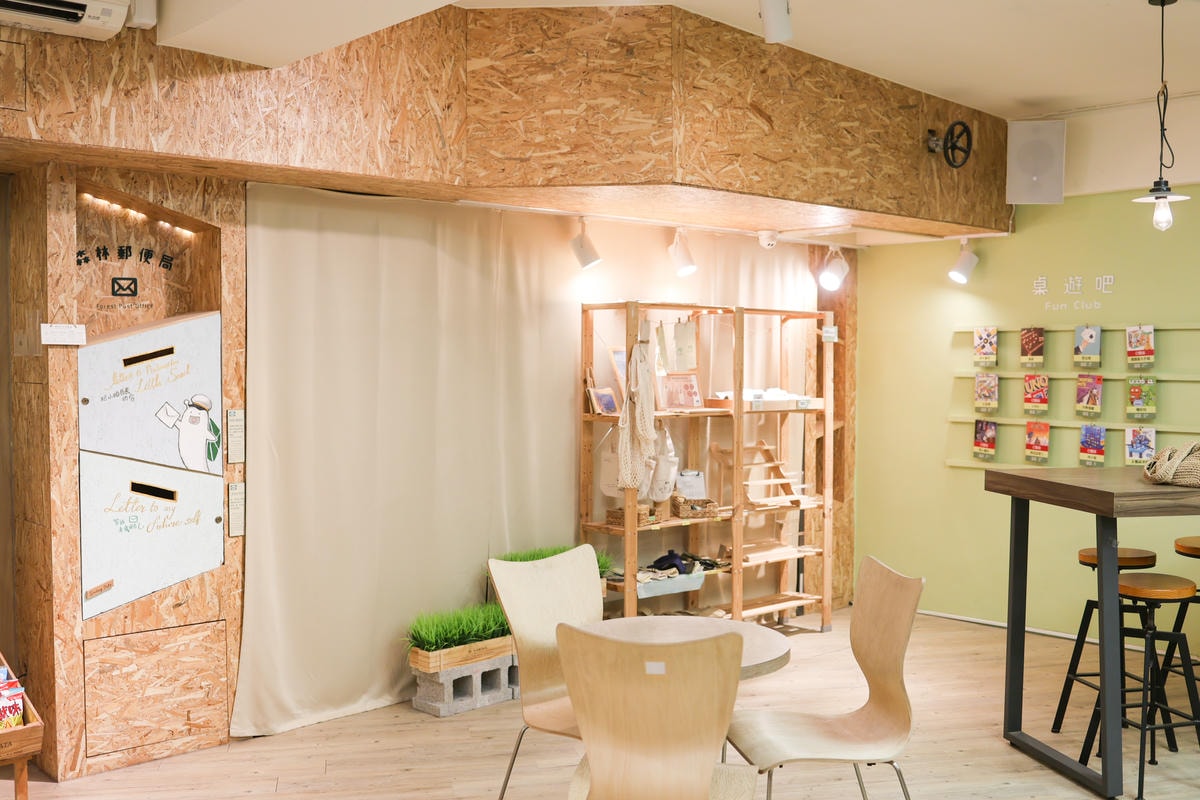 【台中住宿】西屯路上鄰近逢甲夜市，親子童趣房『葉綠宿 Gre