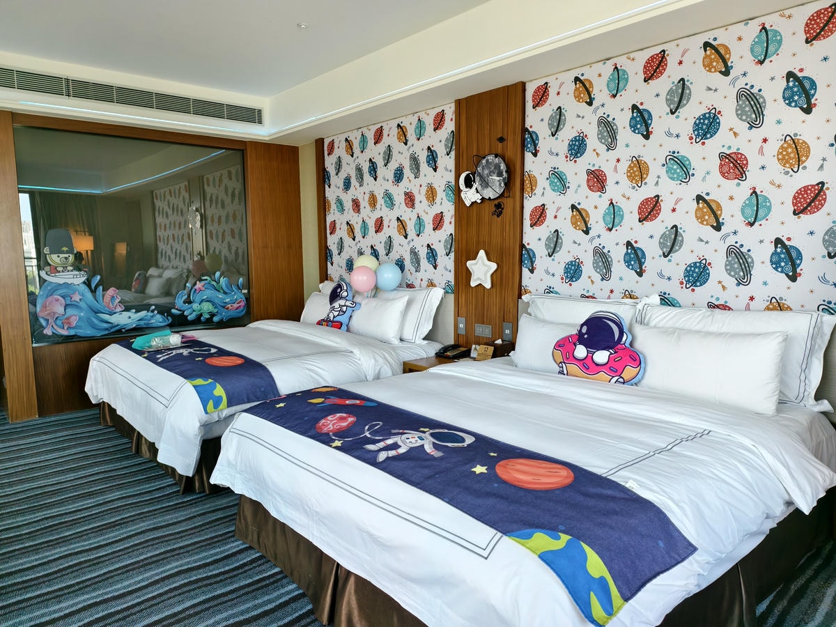 【北部親子飯店】『福容大飯店 淡水漁人碼頭』太空電玩房兩天一 【北部親子飯店】『福容大飯店 淡水漁人碼頭』太空電玩房兩天一