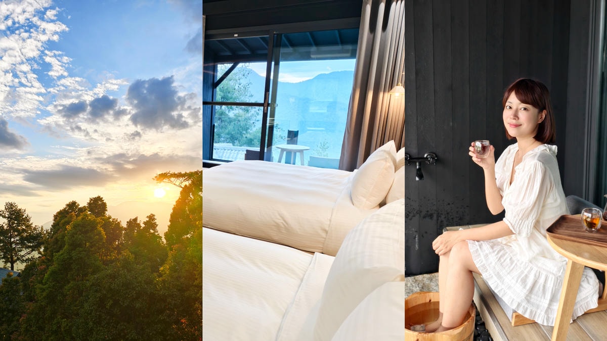 【南投住宿】清境茲心園住宿開箱|超美山景和寵物友善,還能吃火