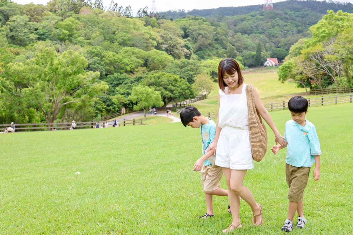【苗栗景點】房間新改裝，小動物餵食好可愛『飛牛牧場』
