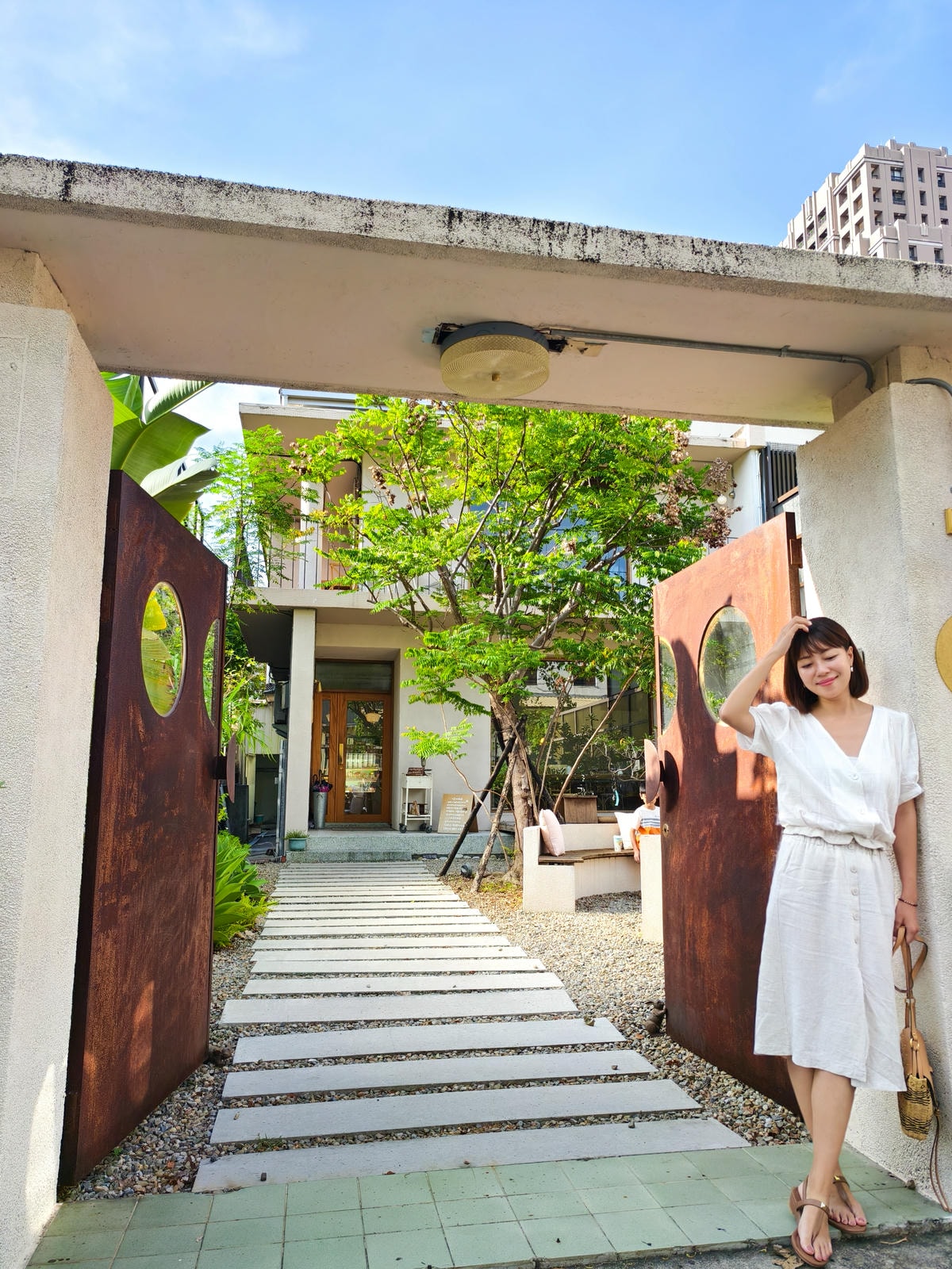 【台中咖啡廳】白色系日系庭園,西區『bonniesugar手