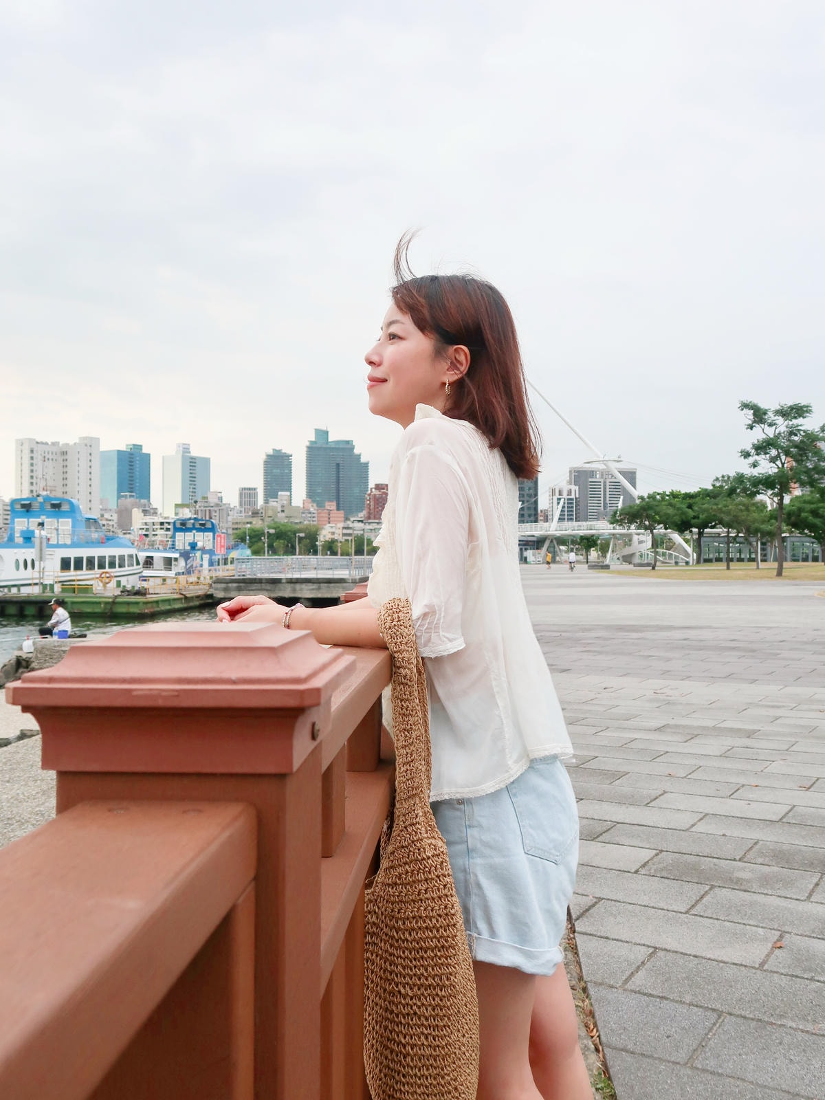 【高雄景點】免費玩水，面積約5公頃『星光水岸公園』戲水區和 