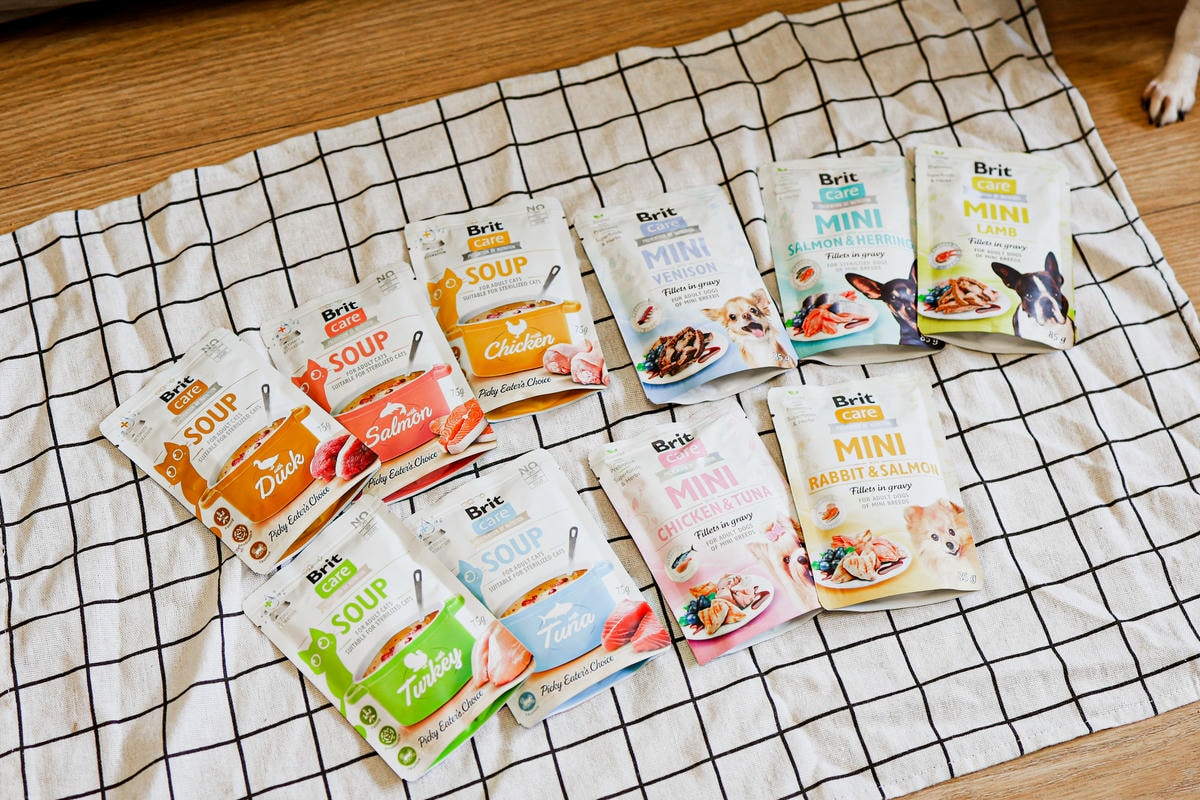 【貓犬餐包推薦】捷克原裝進口『Brit咘莉』犬餐包、貓湯包 