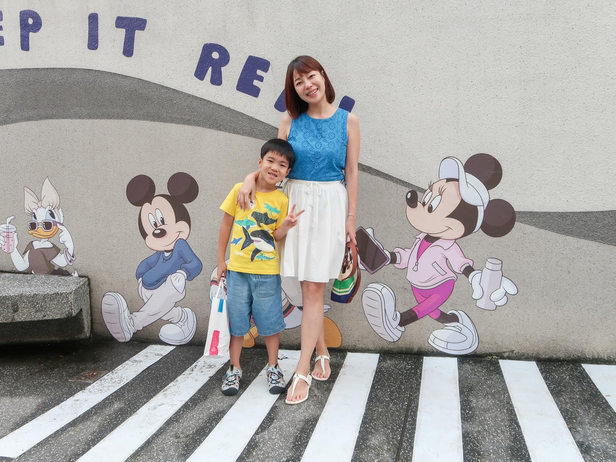 【台北景點】台北捷運X米奇與好朋友 心中山線形公園 【台北景點】台北捷運X米奇與好朋友 心中山線形公園