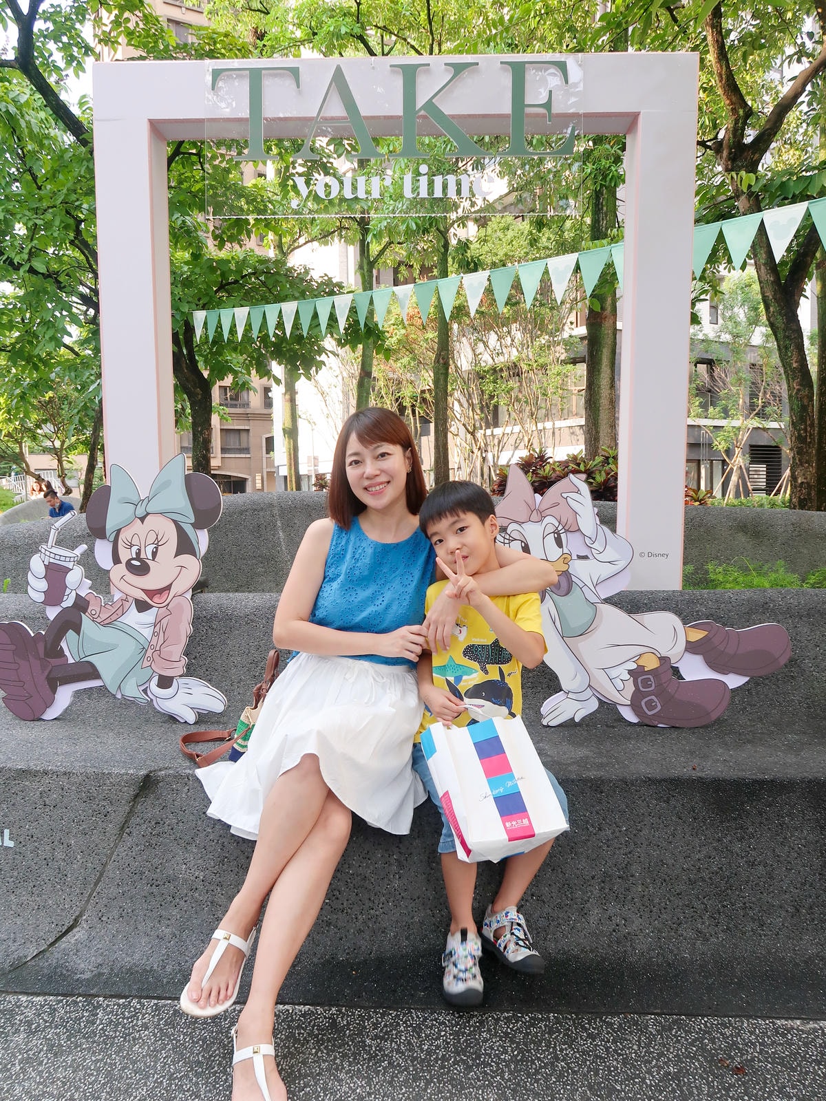 【台北景點】台北捷運X米奇與好朋友 心中山線形公園 【台北景點】台北捷運X米奇與好朋友 心中山線形公園