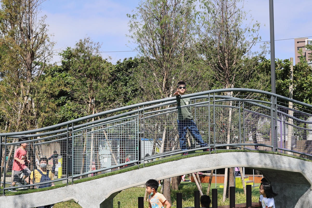 【桃園景點一日遊懶人包】『南崁溪桃園區第一河濱公園』，全齡化