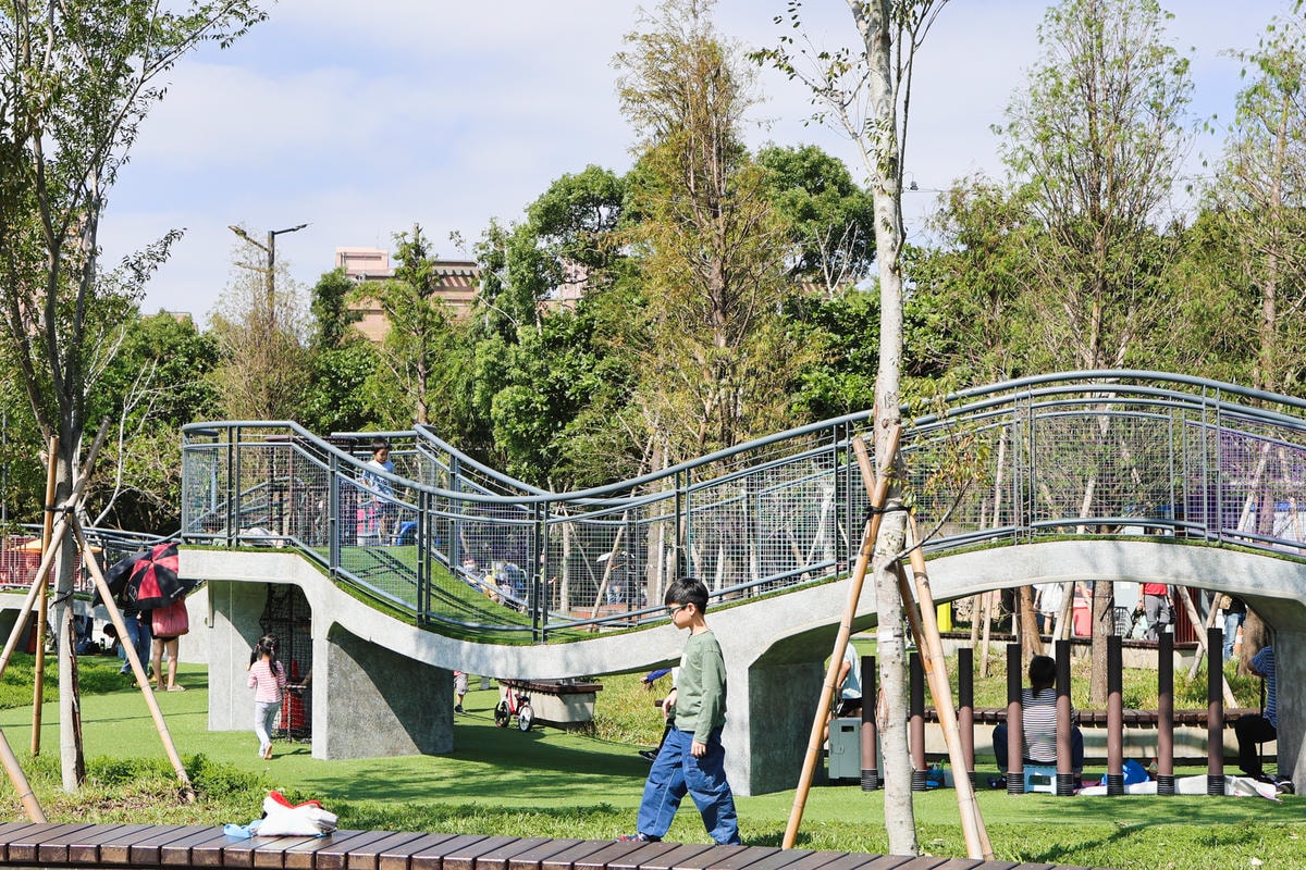 【桃園景點一日遊懶人包】『南崁溪桃園區第一河濱公園』，全齡化