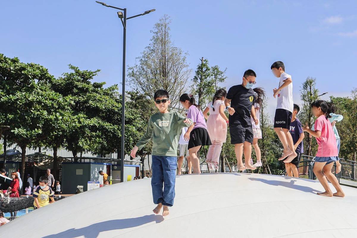 【桃園景點一日遊懶人包】『南崁溪桃園區第一河濱公園』，全齡化