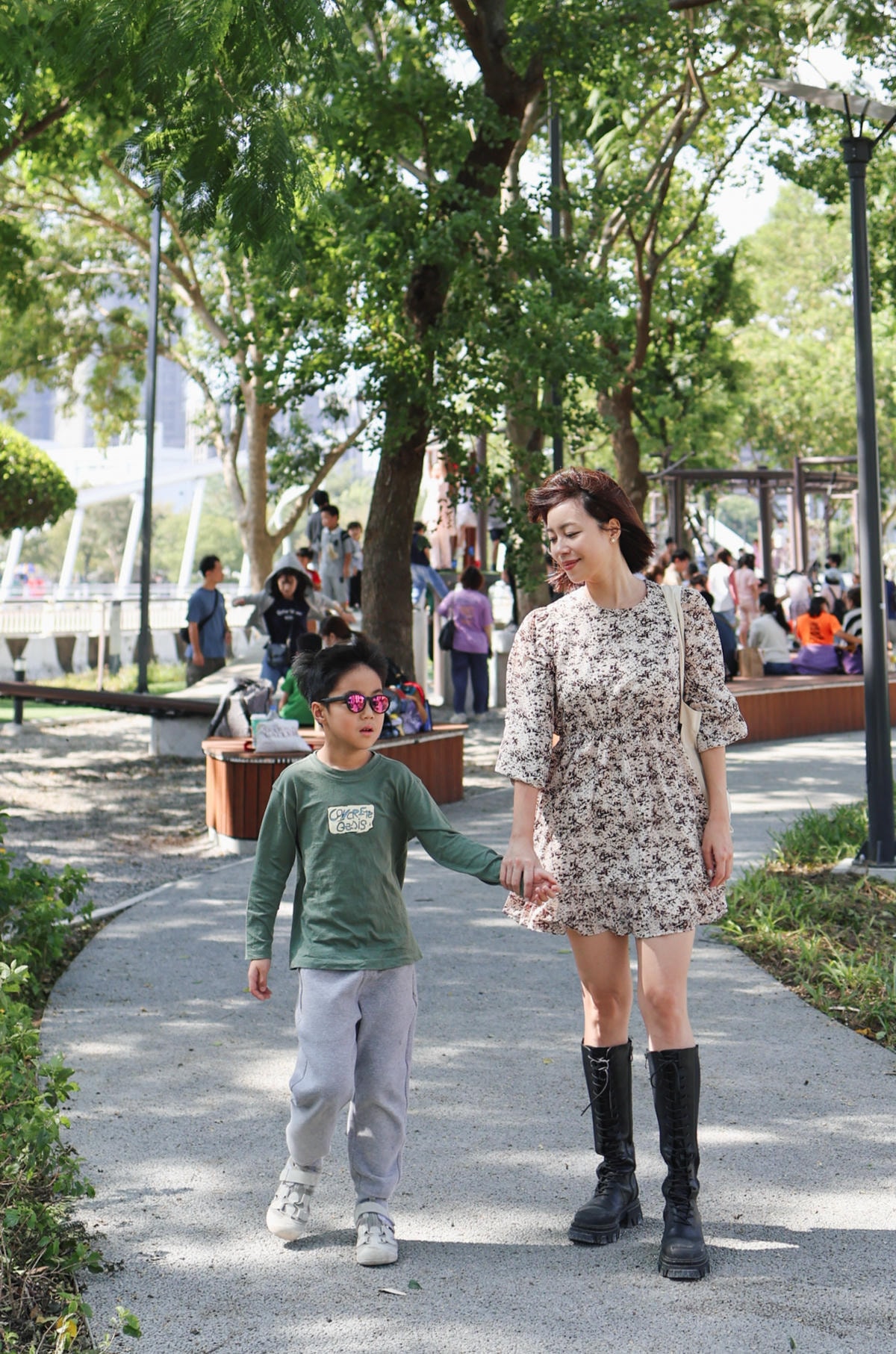【桃園景點一日遊懶人包】『南崁溪桃園區第一河濱公園』，全齡化