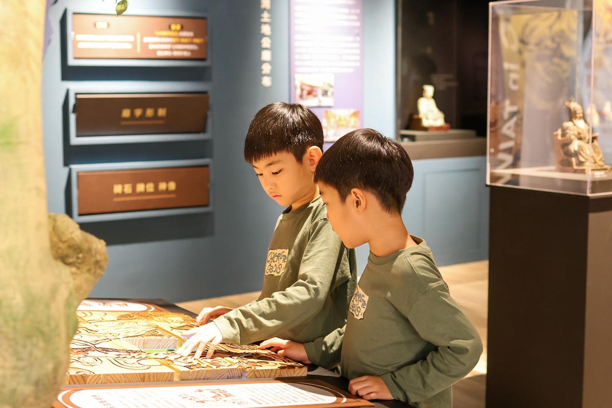 【桃園景點】免門票室內好去處『桃園市土地公文化館』親子遊戲互