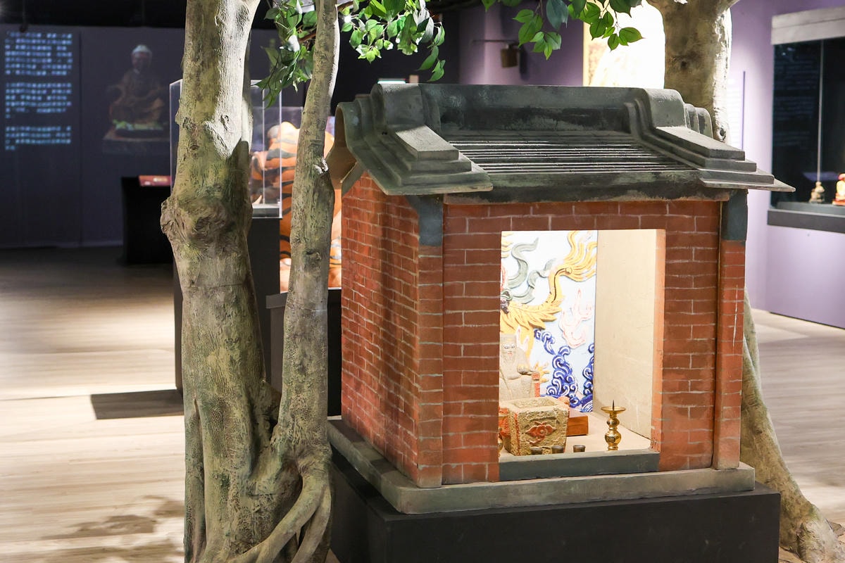 【桃園景點】免門票室內好去處『桃園市土地公文化館』親子遊戲互