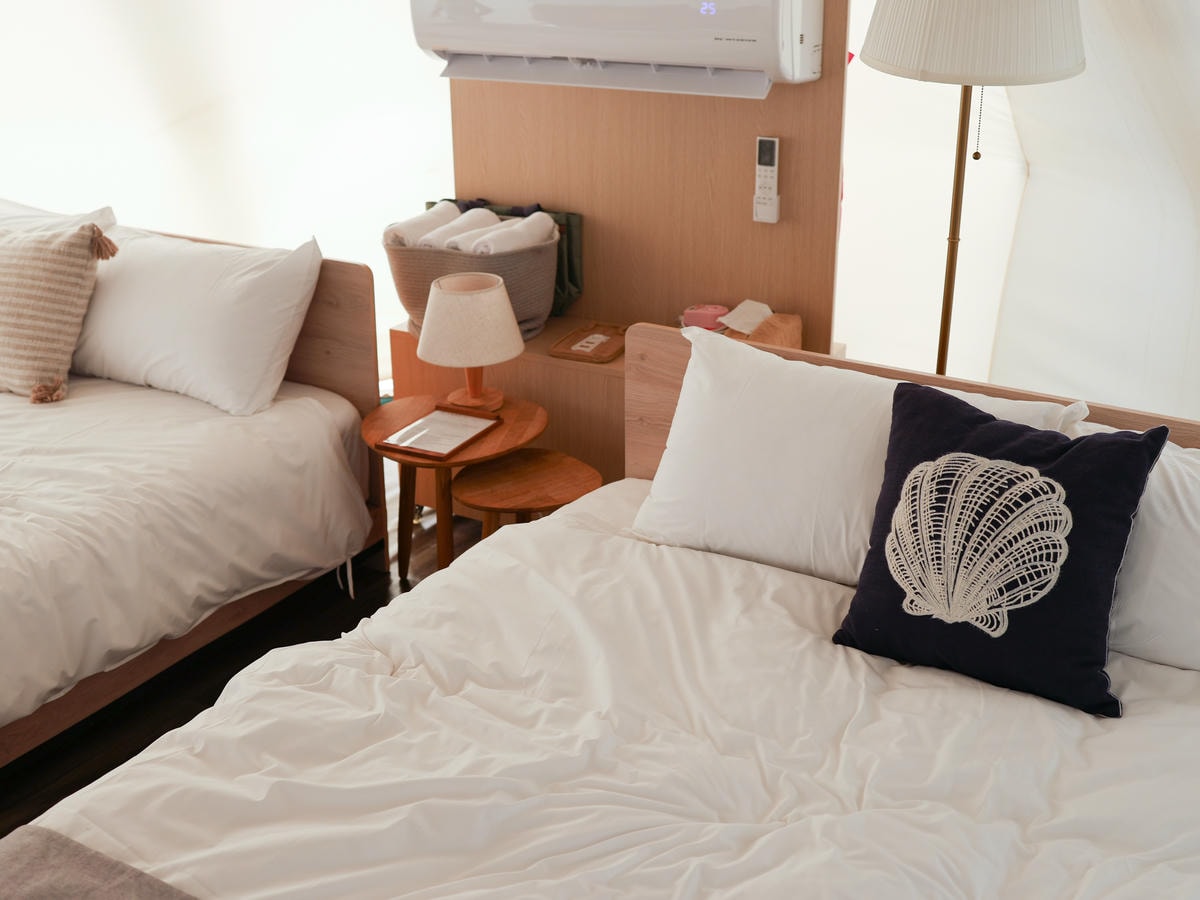 [親子住宿-台中]夕陽相伴豪華露營！全台唯一濕地露營，台中高